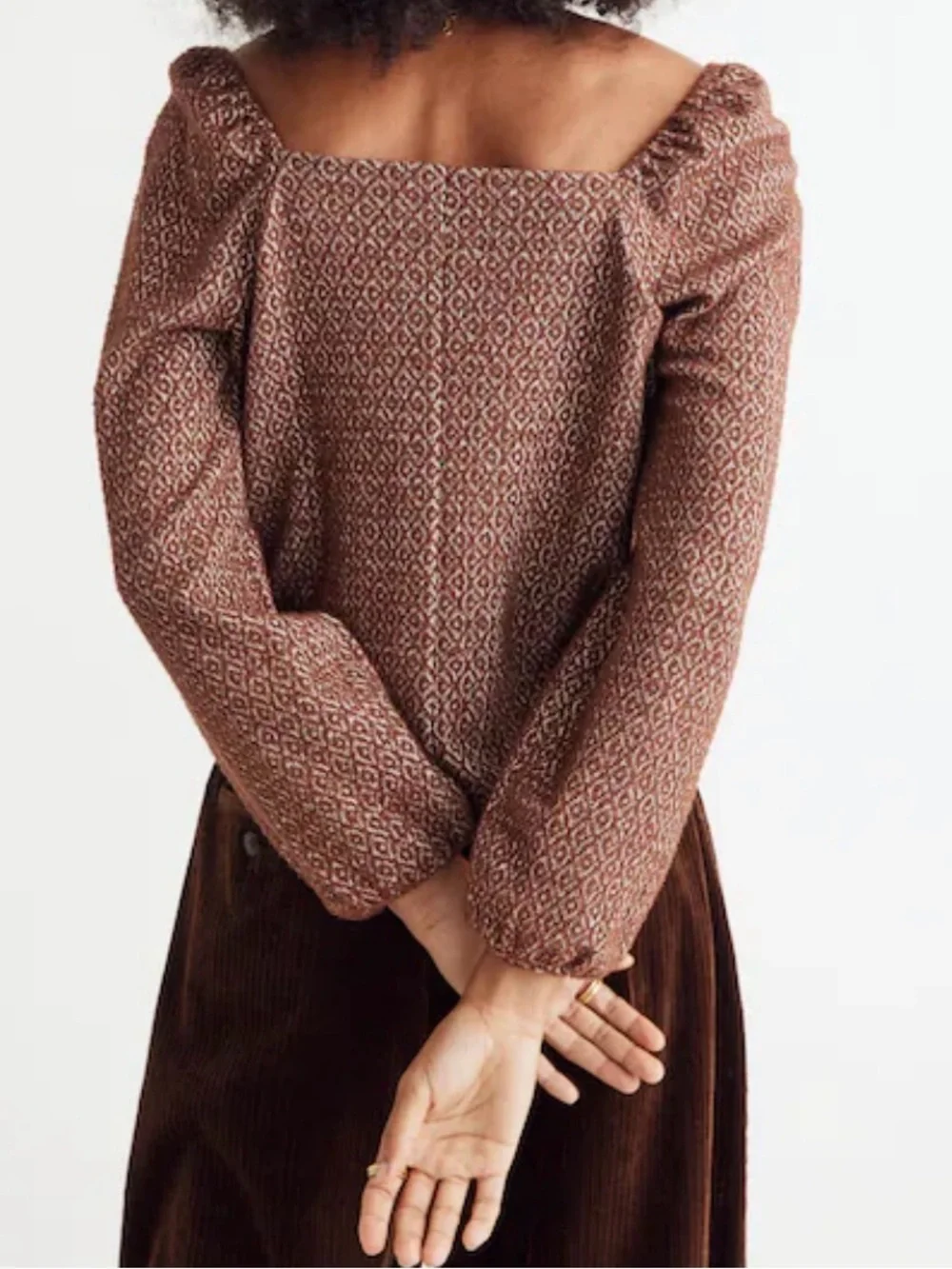 Madewell brown cream